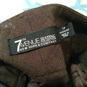 Dark brown (chocolate) NY&C dress pants.